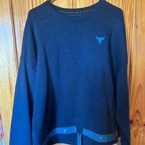 Under Armour Navy Sweatshirt with Logo